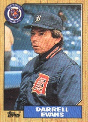 1987 Topps Baseball Cards      265     Darrell Evans